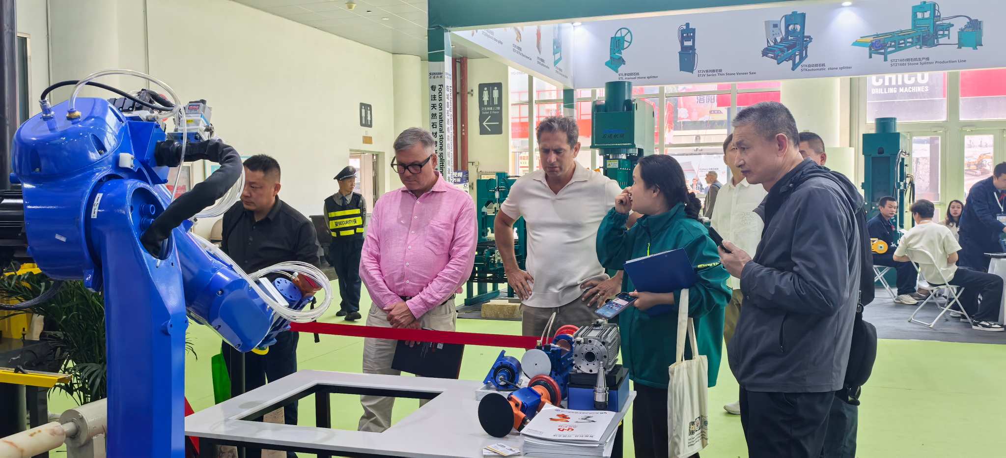 Høydepunkter for Xiamen Anyth Mechanical Equipment på Xiamen International Stone Fair