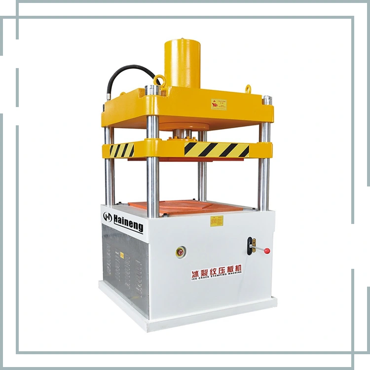 Ice Crack Stone Stamping Machine